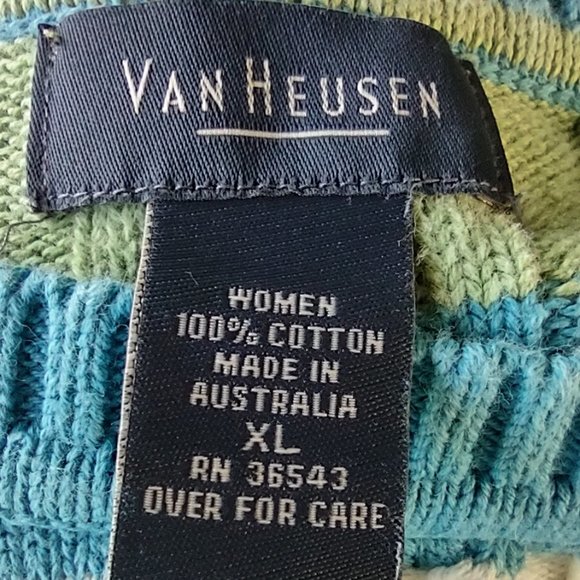 Van Heusen Crew Neck Cable Sweater Size XL - Picture 9 of 10